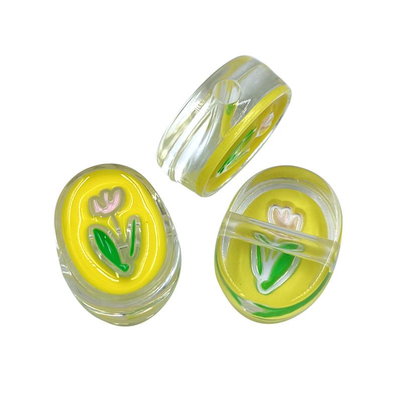 

Товары для вечеринок, подвеска, DIY, фурнитура, ожерелье, браслет, 3 шт., в форме цветка, собаки, акриловые бусины для изготовления ювелирных изделий оптом