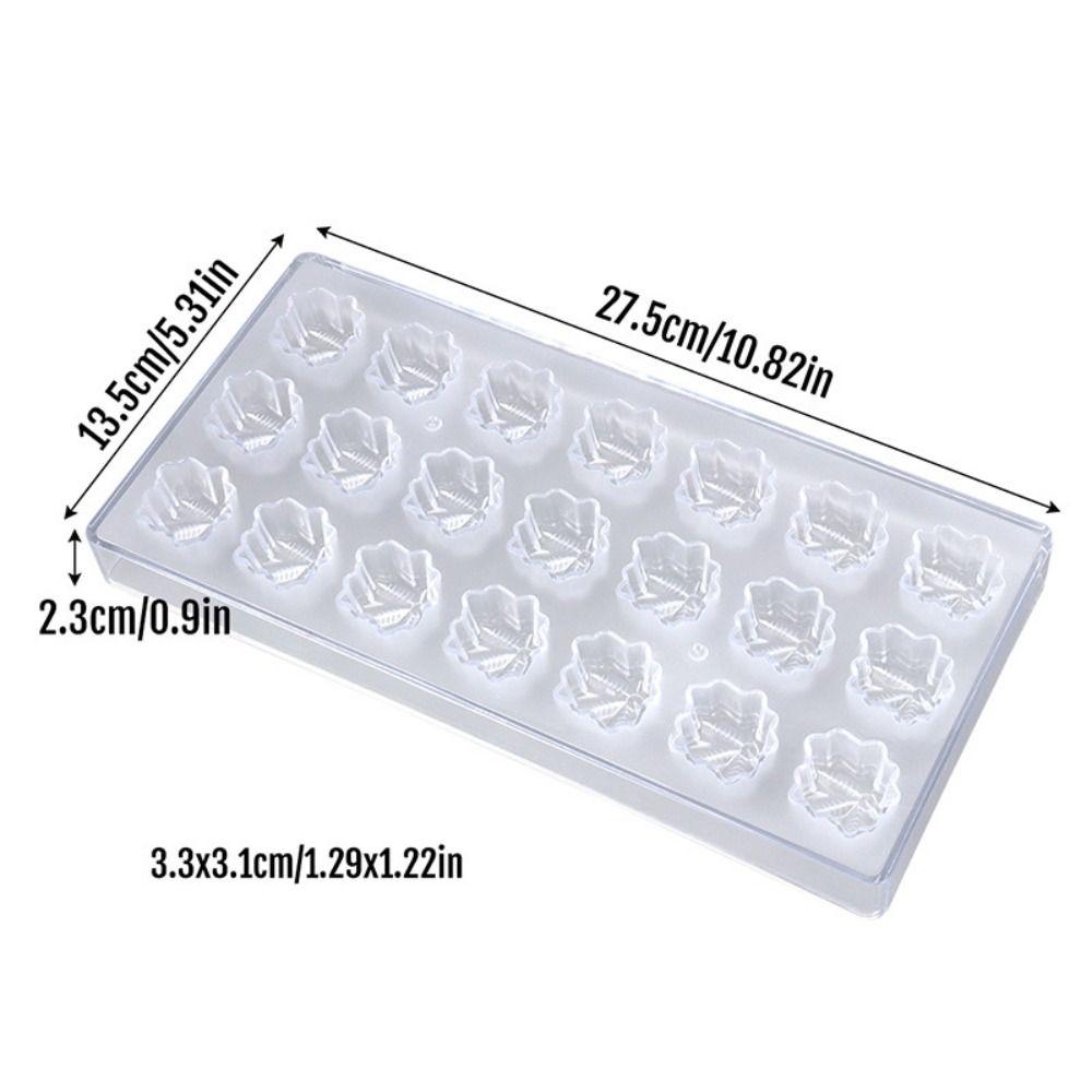 Handmade Sphere Chocolate Tools Transparent Bar Mould New Baking Pastry Tools Confectionery