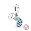 925 Sterling Silver Glow Firefly Butterfly Charms Fit Módní Originální náramky Dragonfly Bee Hmyz korálky Vlastní výroba šperků