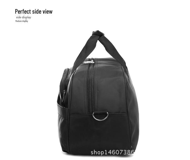 Bolsa de Viagem Vermelha de Grande Capacidade - Bagagem de Casamento Unissex de Ombro Único, Logotipo Personalizável