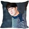 New So Ji Sub KPOP Boy Pillow Cover Bedroom Home Decorative Pillowcase Square Zipper Pillow Cases Satin Soft No Fade 0824