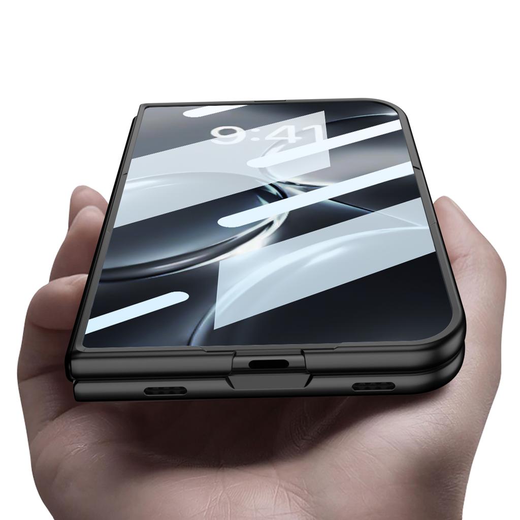 Für iPhone Duo 5G Hülle Ultra-dünn Hautfreundliches Armband Rotierende Halterung Mit Gehärtetem Glas Stoßfeste Rückseite Zubehör