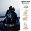 1pc Harry Potter and the Deathly Hallows Part 2 Flannel Blanket Soft Warm Throw for Home, Office, Travel, All-Season Cozy Bedding GiftL1184