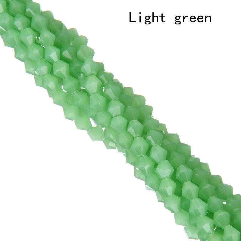 

Стеклянные бусины для изготовления ювелирных изделий светло-зеленый