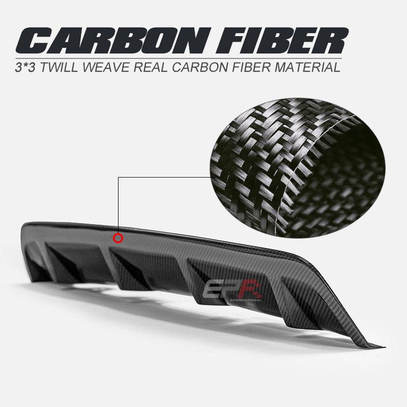 Carbon Fiber Rear Diffuser for Toyota Corolla E210 Levin