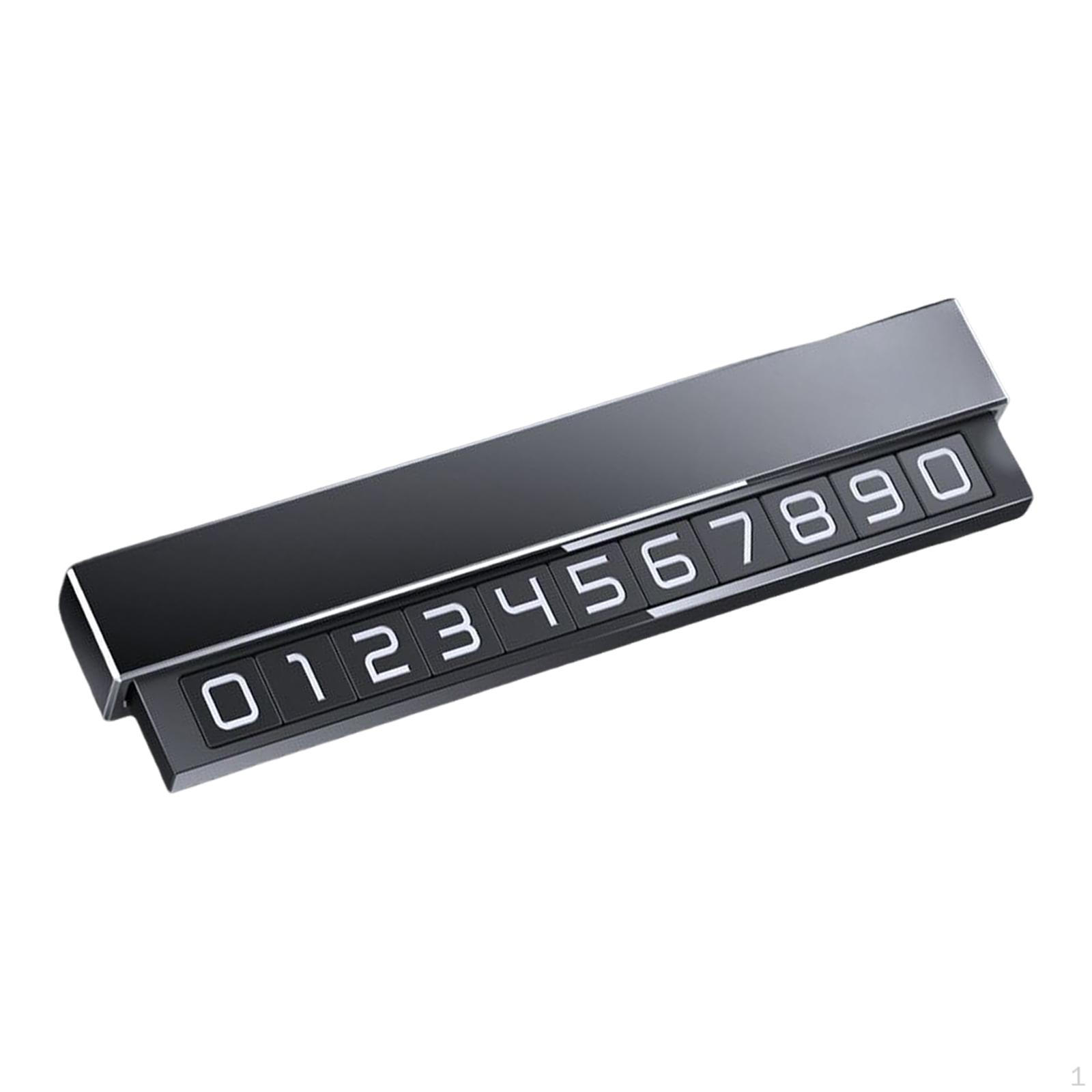 

Automobile Parking Number Sign Creative Car Styling Parts for серый