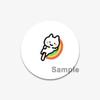32/44/58mm Cartoon Animal Simple Drawing Badges Frog/ Cat/Squirrel/Lizard, Duck Art Brooch Backpack Decor Accessories Gifts Pins