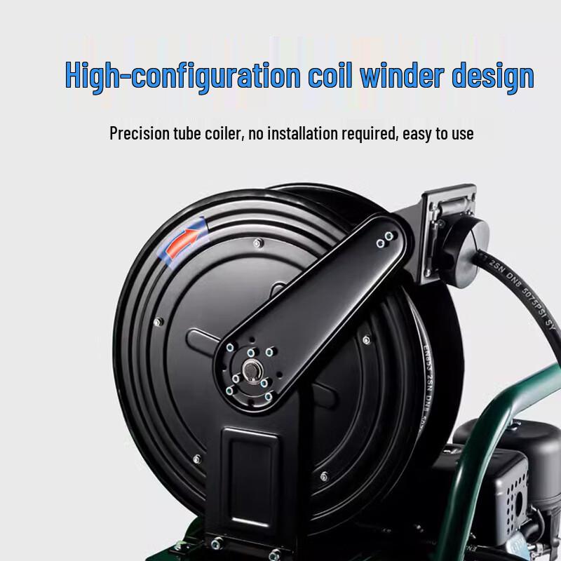 Black Cat Duke Hand-Push High-Pressure Washer & Pipe Dredger