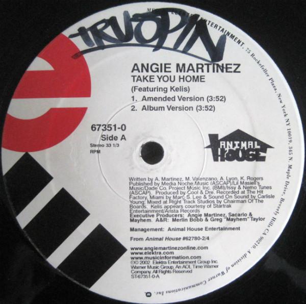 

12inch Record ANGIE MARTINEZ Take You Home 673510 2002 US Rap HipHopRB Used