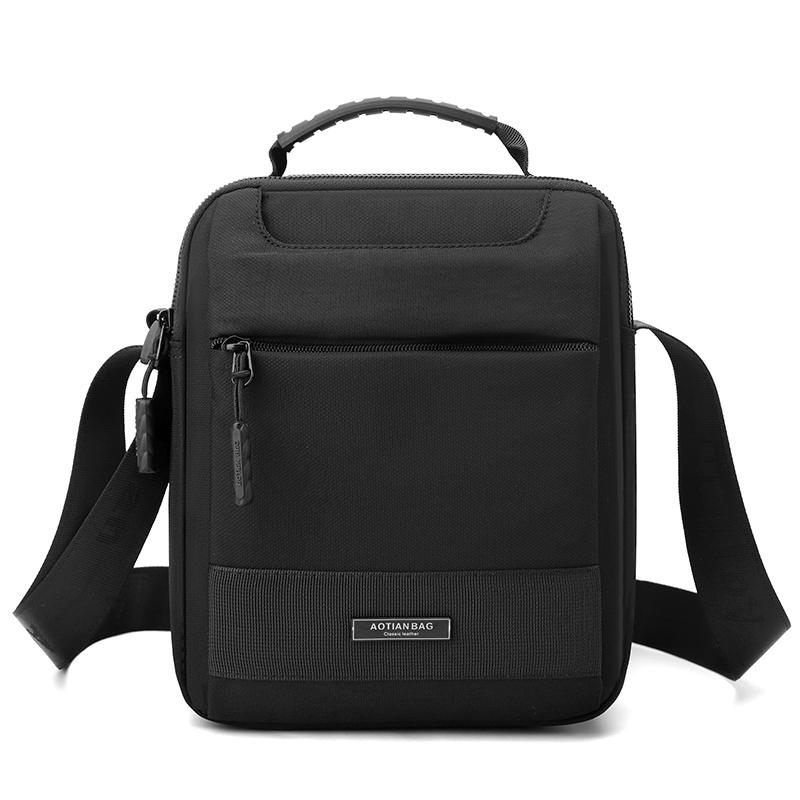

Мужская сумка через плечо Oxford Crossbody Bag Сумка для мобильного телефона Large чёрный