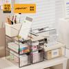 Drawer Type Sundries Combination Storage Box Desktop Large Plastic Multi-layer Dustproof Bedroom Transparent Dormitory Table Living Room