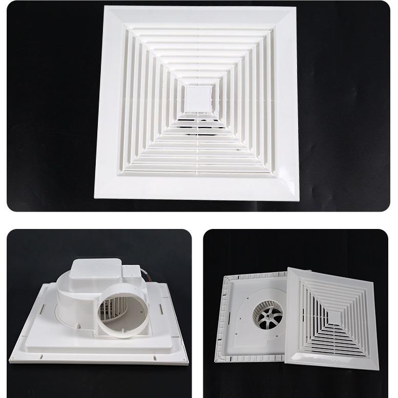 Ceiling-Mounted Duct Exhaust Fan for Bathroom and Kitchen