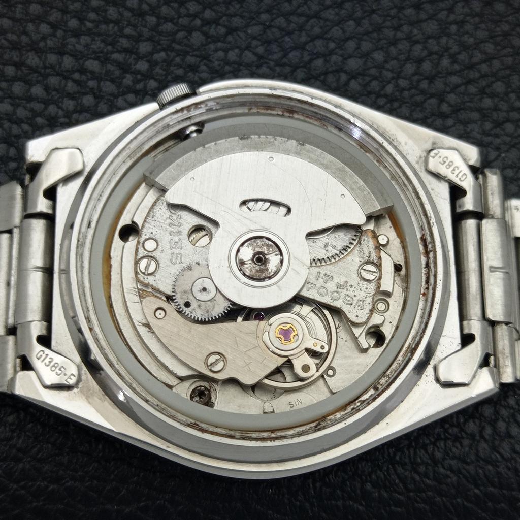 GENUINE VINTAGE SEIKO 5 AUTOMATIC JAPAN 7009A MENS ORIGINAL DIAL WATCH A702431-5 R124-a702431