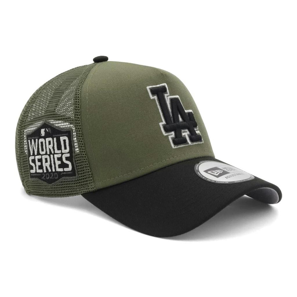 New Era 9FORTY AFrame Strap Mesh Cap 14731286 NER36C4219 LA New Era Mesh Cap 9FORTY AFRAME MLB ONSPOTZ Special Edition SIDE PATCH 2Tone UNDER VISOR
