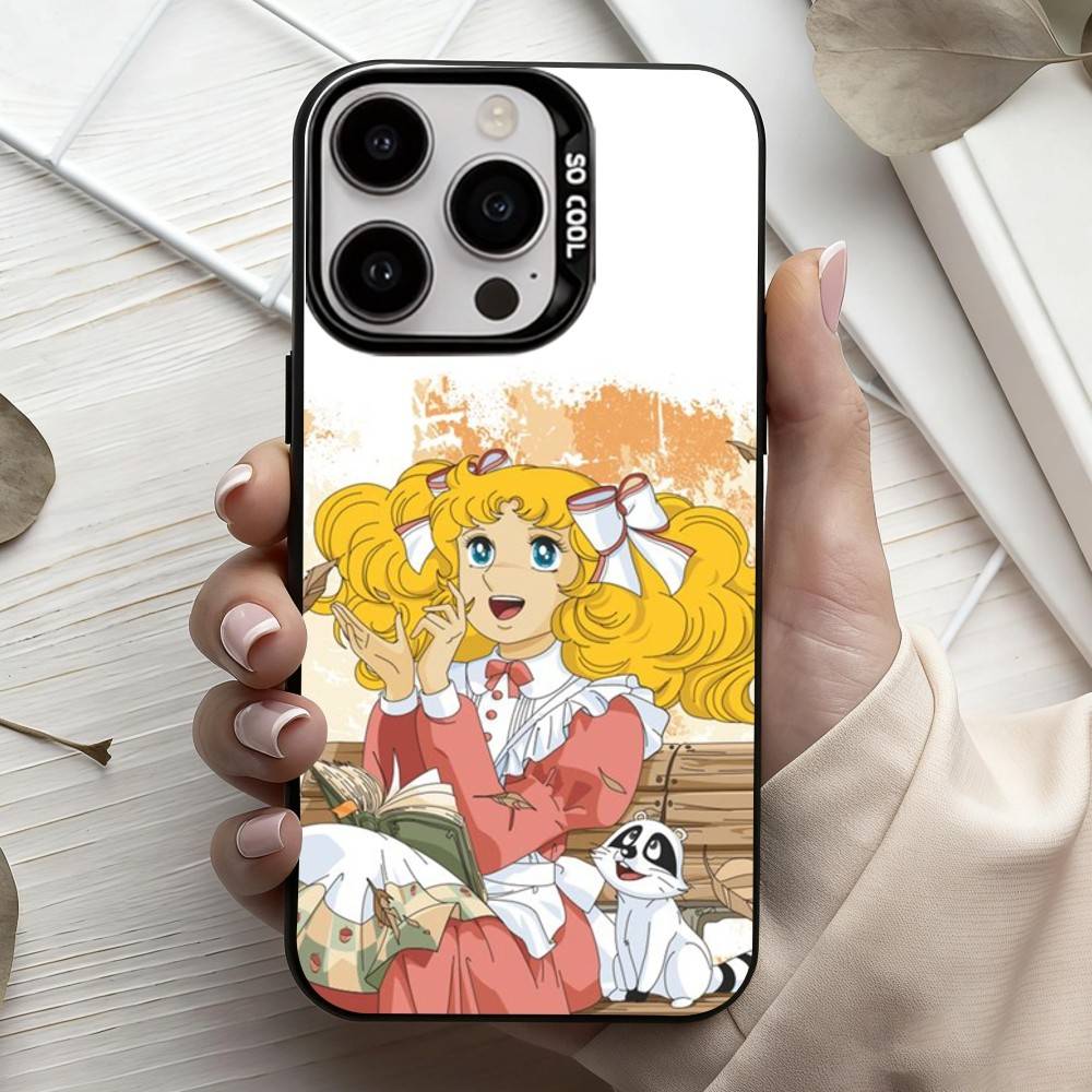

Sweet C-Candy C-Candy TV Series Phone Case For iPhone17,16,15,14,13,12,11 Plus,Pro Max Black Candy Silver Plated Cover iPhone12