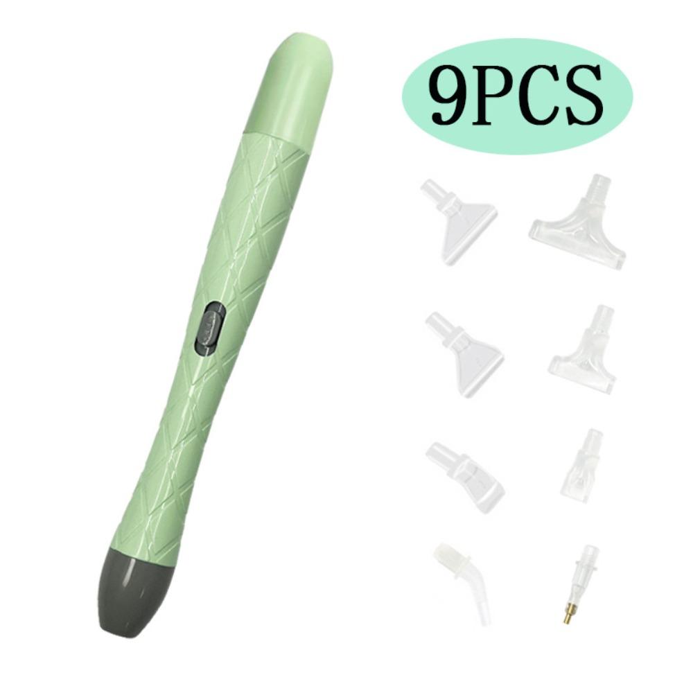 DIY Craft Vacuum Diamond Painting Pen Kits Long-lasting and Stable Beading Plates Electric Diamond Suction Tool with Storage Bag