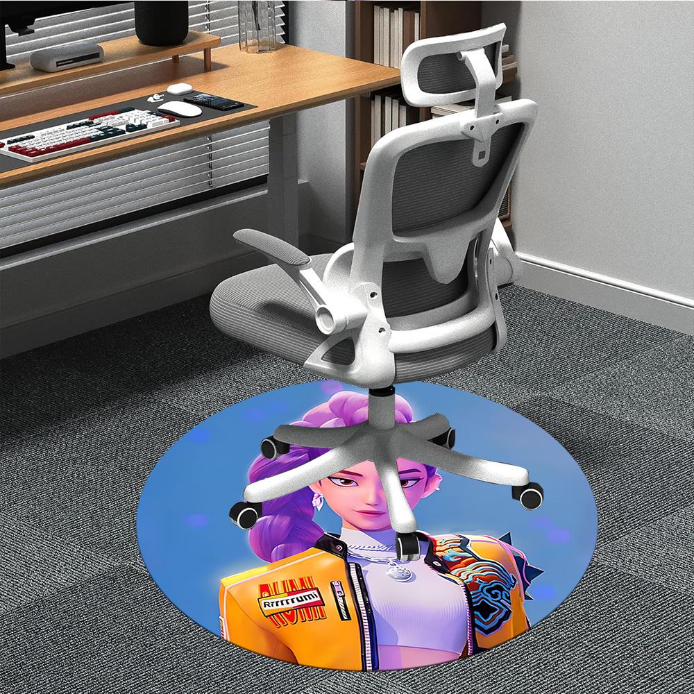 

1pc Rtrrrrumi, Jacket Chair Carpet for Office Non-Slip,Machine Washable Rug for Office, Room - Holiday Decor - Machine Made yy251017271 80cm by 80cm