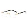 Frameless Fashion Sunglasses: European & American Styles for Men & Women