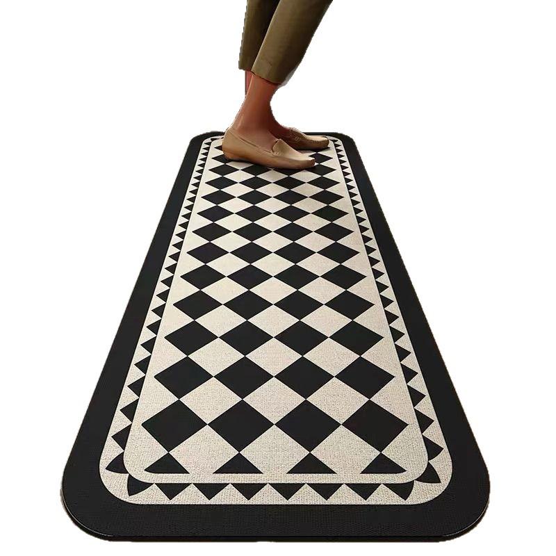 Luxury Diatom Mud Kitchen Mat - Water Absorbent, Non-slip, Oil Absorbing, Dirt-Resistant Floor Mat for Kitchen & Entrance