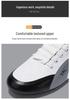 Spring Men's Trendy Breathable Slip-on Loafers with Half-open Back - Casual Leather Running Shoes