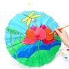 60cm Wedding Paper Umbrellas Chinese Wood Handle White DIY Photography Props for Party Decor Japanese Oiled Paper Umbrella 1-10P