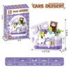 Xiaohongshu-Style Birthday Cake Building Blocks: Educational Toy for Boys and Girls