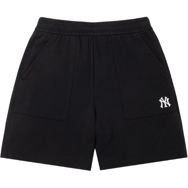 

New MLB New York Yankees Casual Shorts Unisex Black 3ASPB1153-50BKS XS