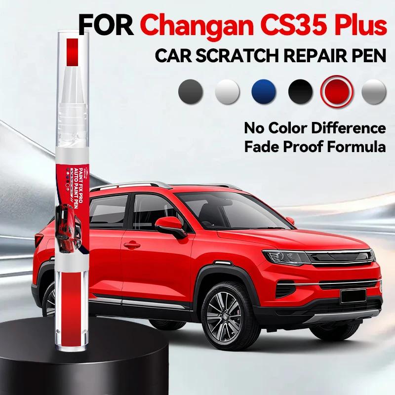 Auto Speziell für Changan CS35 Plus 2012-2025 S101 S201 Lackreparaturstift Ausbesserungsstift Kratzerentferner DIY Autozubehör Schwarz Whi