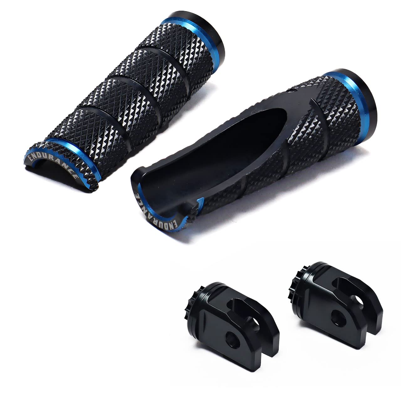 

ENDURANCE Bike Combination Step Bar Kit HG Yamaha 2 Series Universal XSMZZAW1 Black/Blue