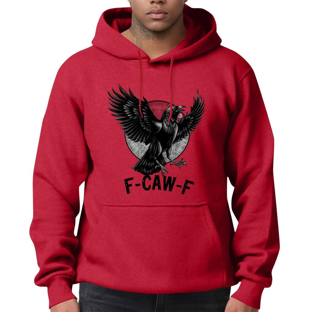 Men's Fashion Casual Long Sleeve Solid Color Hooded Sweatshirt Tops