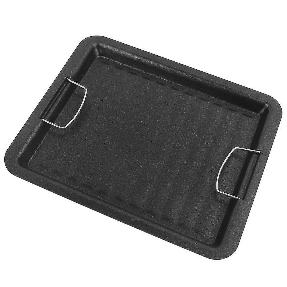 Non-stick Grill Pan Frying Plate Barbecue BBQ Party Buffet Camping Picnic Cookware