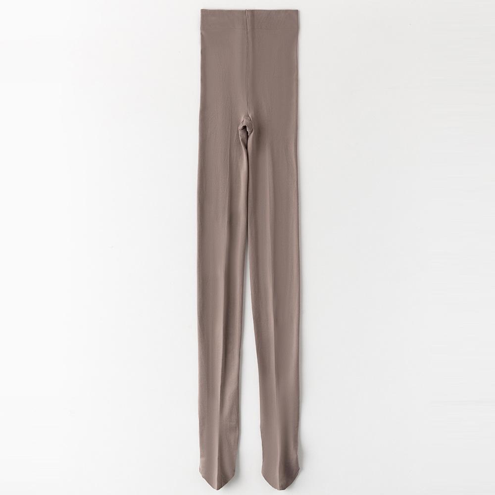 80D Women's Velvet Pantyhose with Heel, Anti-Snag, Japanese Style, Spring/Autumn, Micro-Compression, Slimming Base Layer