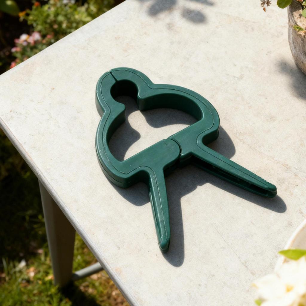 20Pcs Reusable Plant Clips for Tomato, Vegetable, Orchid, Flower, Vine & Stem, Plant Support Clamps for Greenhouse Garden Use