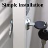 10/16/20/25mm Cam Lock for Door Cabinet Mailbox Drawer Cupboard with 2 Keys Hardware Accessory 7