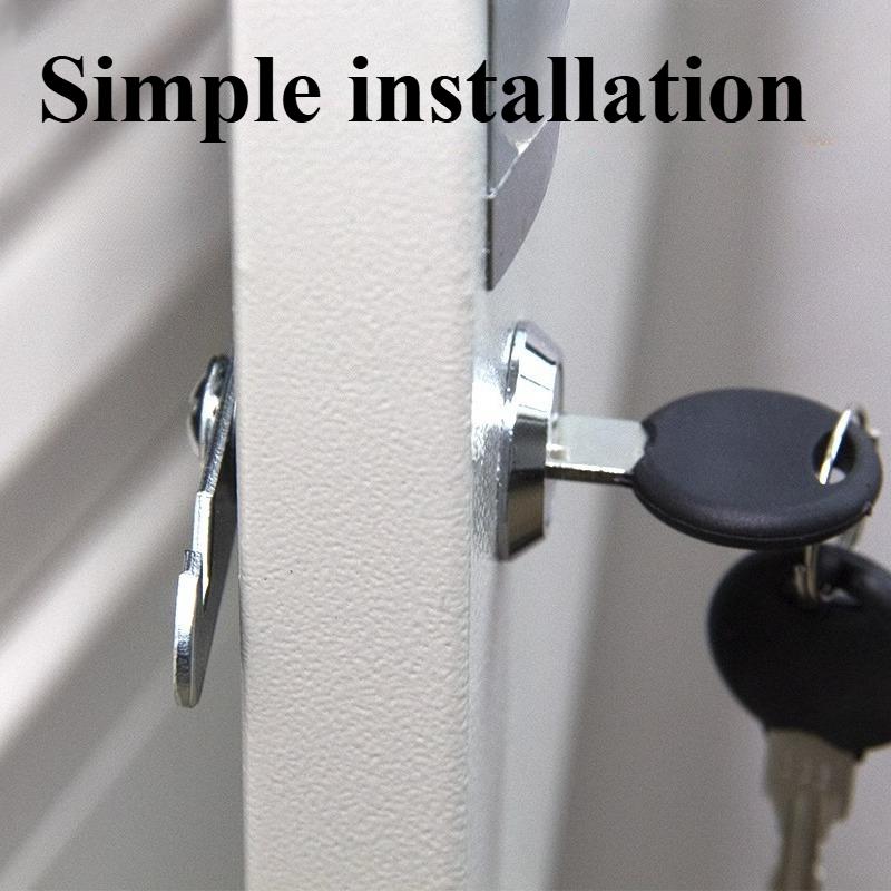 10/16/20/25mm Cam Lock for Door Cabinet Mailbox Drawer Cupboard with 2 Keys Hardware Accessory 7