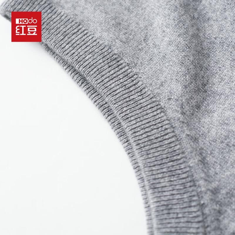 Hodo Men's Pure Cashmere V-Neck Sleeveless Sweater Vest
