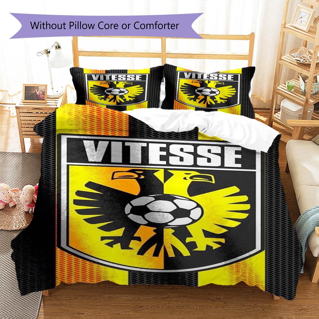 S.B.V. Juego de Ropa de Cama con Estampado Vitesse Funda Nórdica Funda de Almohada Decoración del Hogar Regalo (1 * funda nórdica + 2 * fundas de almohada, sin núcleo)