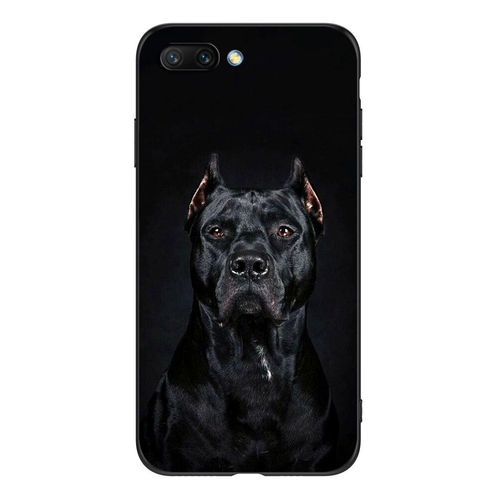 For Honor 10 Case Soft Silicon Phone Back Cover for Huawei Honor 10 Case Etui Coque Black Tpu Case Lion Wolf Tiger Dragon
