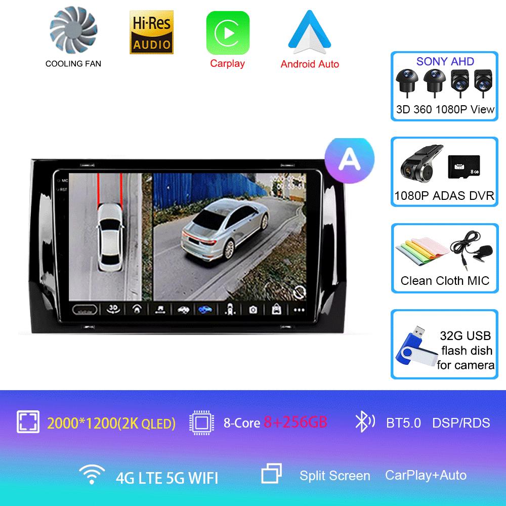 Android 14 Car Radio For Skoda Kodiaq 2016 - 2021 Karoq NU7 2017 - 2021 Multimedia Video Player Navigation stereo GPS Andro