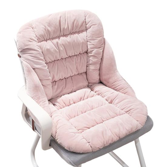 Seat Cushion with Removable Washable Cover Thick High-Resilience Filling Integrated Design Ergonomic Chair Cushion