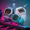 Casio G-Shock Square Smart Bluetooth Sports Watch Quartz Movement Resin Strap Unisex watches DW-B5600G-2PR