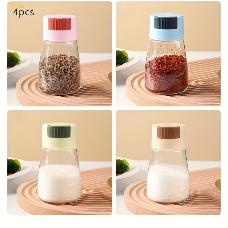 1PC Household Kitchen Seasoning Bottle Combination Set Press Quantitative Seasoning Bottle Set Household