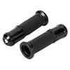 Motorcycle Non Slip Handlebar Hand Grips Modification Accessory 22mm(Black )