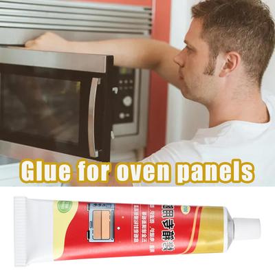 Oven Adhesive 100ml High Temp Adhesive Leak-Proof Sealant for Grill Household Appliance Glass Cooktop Microwave Oven