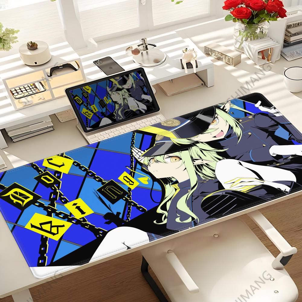 Cartoon Game Blue Archive Mousepad Hd Printing Computer Gamers Locking Edge Nonslip Mouse Pad Xxl90x40cm Keyboard Pc Desk Pad