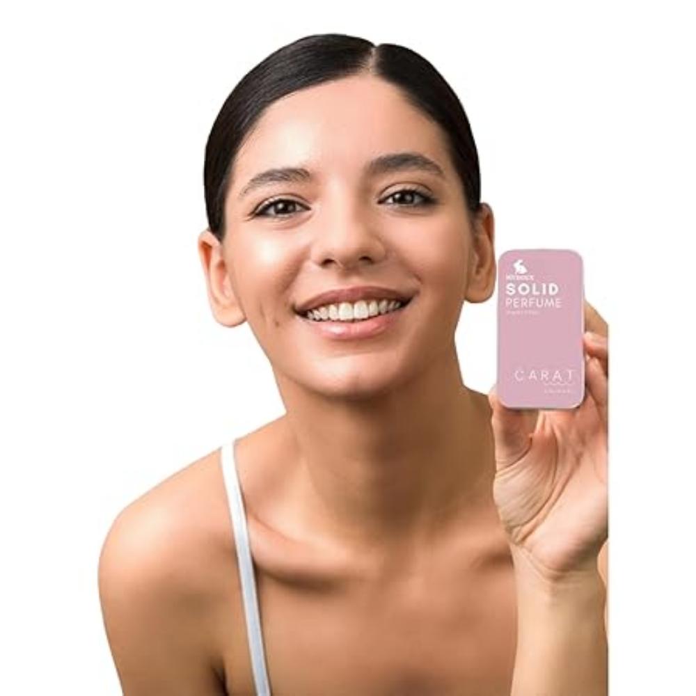 CARAT by Mashur Fab – Solid Wax Perfume | Alcohol-Free Cologne for Men & Women | Long-Lasting, Woody Fragrance | Pocket-Friendly Balm