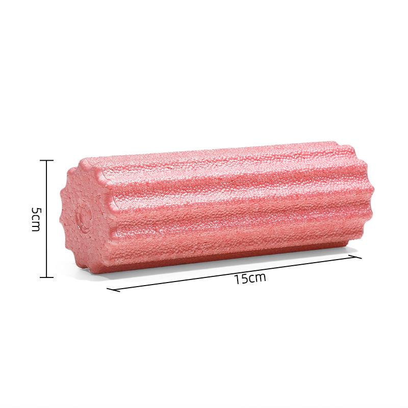 EPP 15x5.3cm Mini Yoga Column: Portable Hollow Fitness & Relaxation Massage Roller
