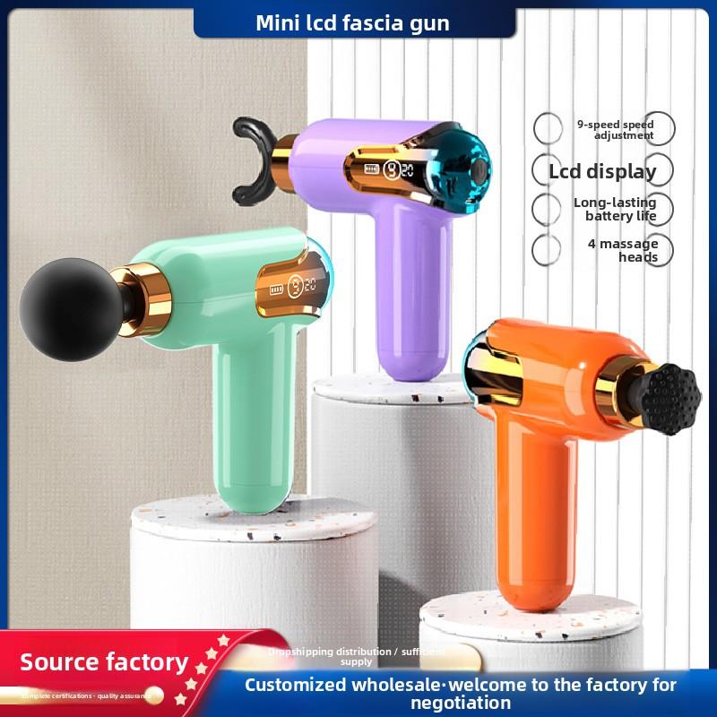 Fascia Gun, Muscle Massager, Women's Creative Pocket Machine, Meridian Massager, Electric Mini Fascia Gun.