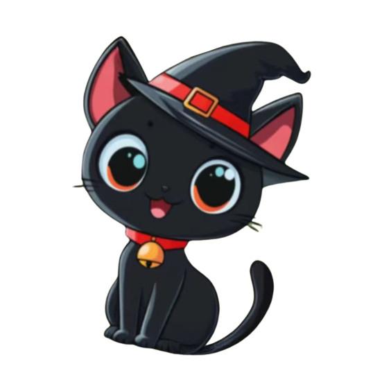 Halloween Car Rearview Mirror Charm Cartoon Bat/Cat/Ghost/Witch Acrylic Pendant 2D Flat Auto Interior Accessories for Cat Backpack Phone