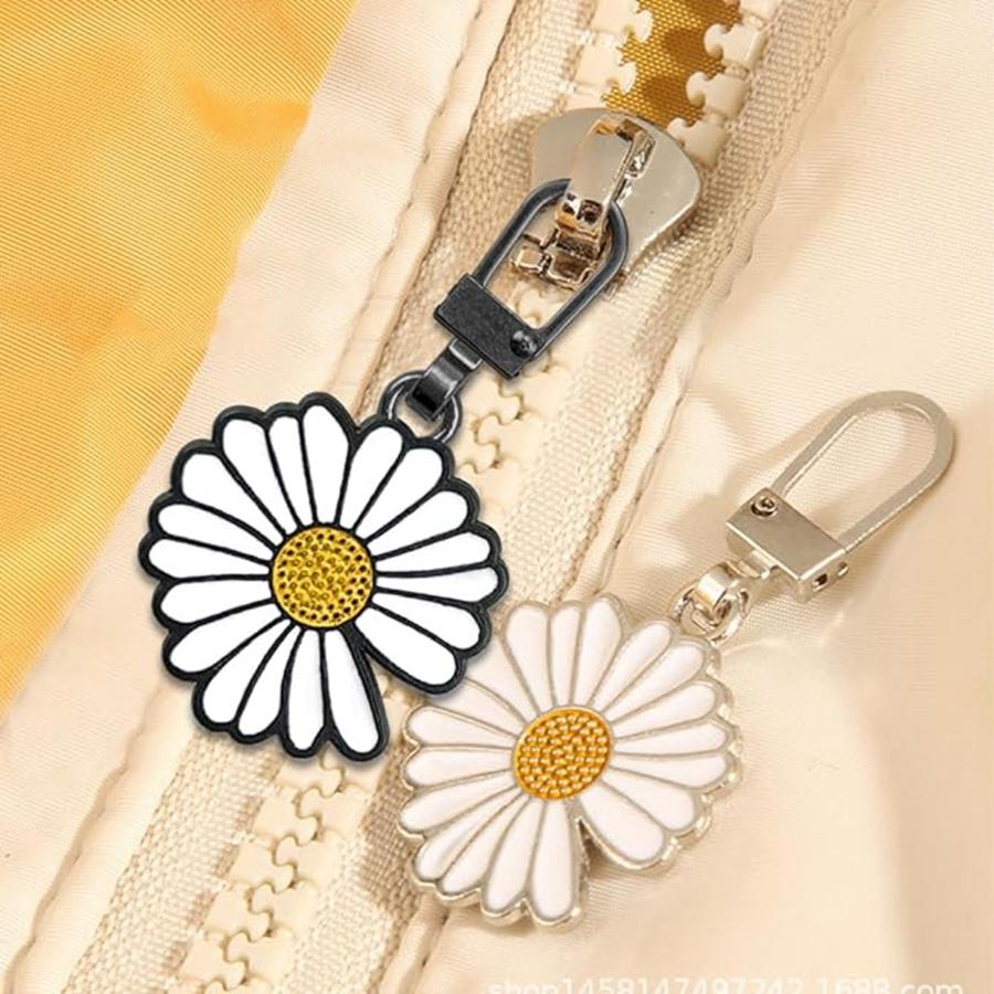 5Pcs Detachable Zipper Puller Universal Replacement Metal Zipper Head Repair Kits Luggage Purses Handbag Clothes Zipper Slider